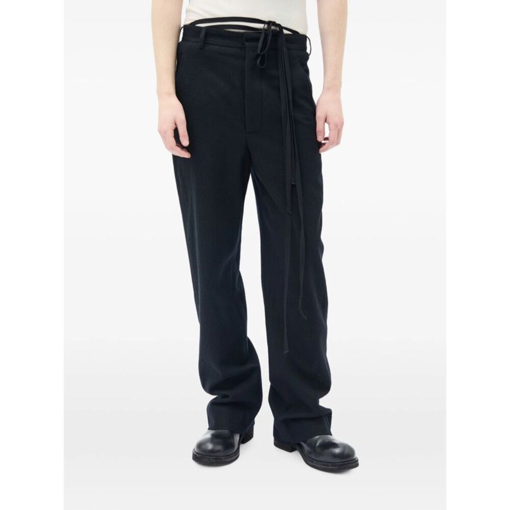 Ann Demeulemeester Black Trousers - Tailored Trousers Men